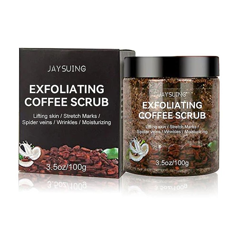 13X New Organic Coffee Body Scrub, Natural Exfoliating Body Scrub for