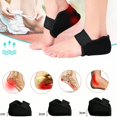 thumbnail image 1 of 1-3cm Invisible Height Increase Silicone Socks Gel Heel Pad Orthopedic Arch Support Heel Cushion Soles Insole Foot Unisex, 1 of 6