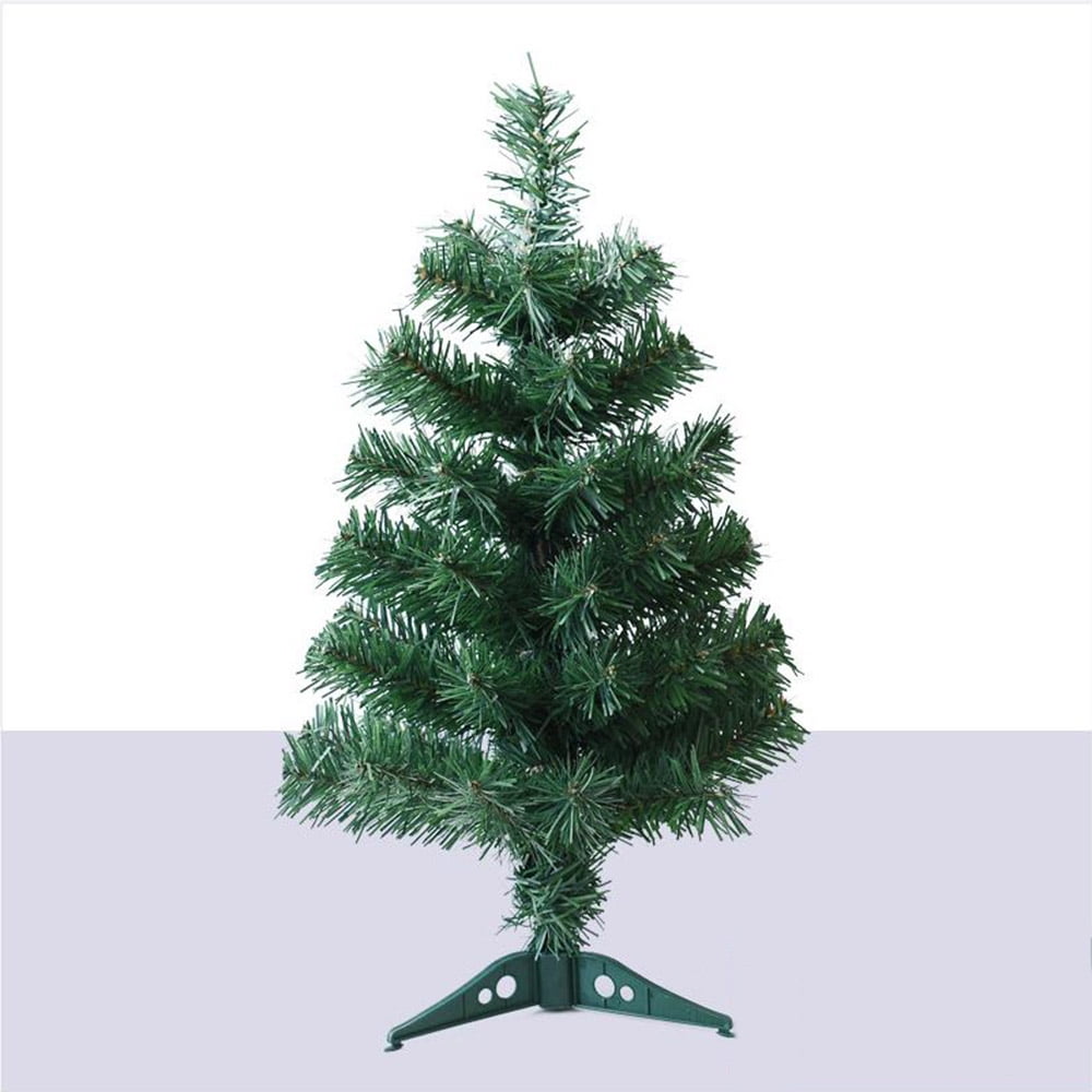 1.3ft Artificial Green Christmas Tree, Green Xmas Tree Pine Trees for