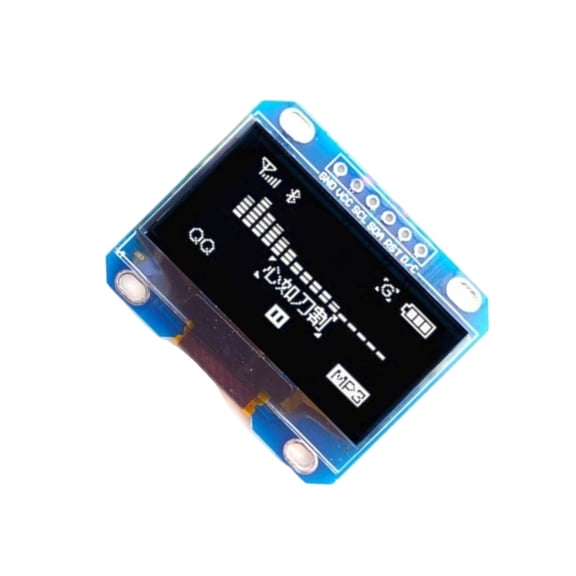 1.3inch LED Display Module White/Blue Color 128X64 LCD LED Screen 1.3inch Screen Module for Electronics Project