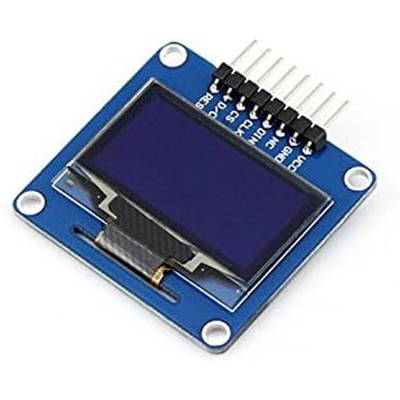 1.3inch OLED SPI/I2C Interfaces Curved/Horizontal Pinheader for Hardware Platforms Such as /Jetson Nano/STM32