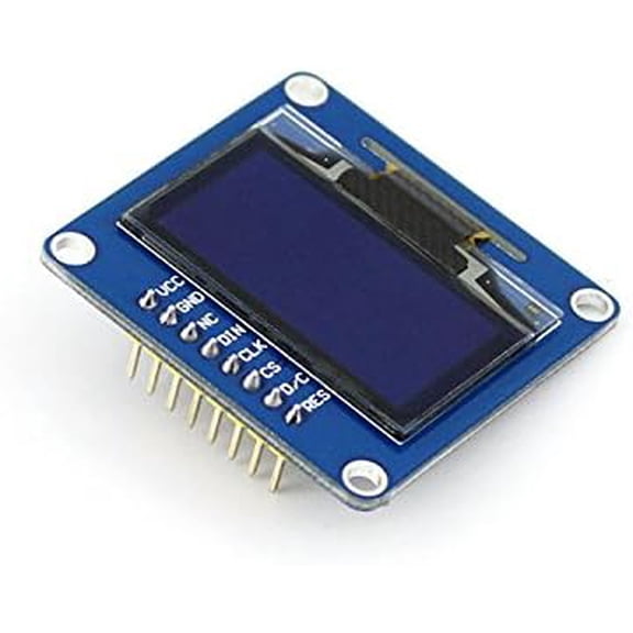 1.3inch OLED SPI/I2C Interfaces Straight/Horizontal Pinheader for Hardware Platforms Such as /Jetson Nano/STM32