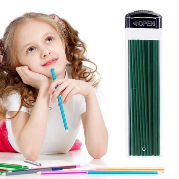 1.3mm Colored Mechanical Pencil Lead - 150 Pcs Assorted Colors - Art Drawing Writing Auto Pencil Refill - Green