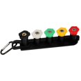 thumbnail image 1 of 1.3mm High Pressure Car Washer Nozzle Kit with Nozzle Holder 5 Nozzles Quick Connect for Cleaning,1 x High Pressure Cleaner Nozzle Set, 1 of 5