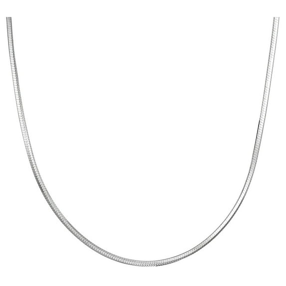1.3mm Solid .925 Sterling Silver Round Snake Chain Anklet, 11 inches