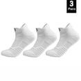 thumbnail image 1 of 1/3pairs/Lot Men's Socks Compression Stockings Breathable Basketball Sports Cycling running Towel Socks High Elastic Tube Socks, 1 of 7