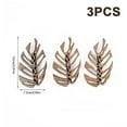 thumbnail image 1 of 1/3pcs Wooden Climbing Plant Wall Clip Monstera Leaves Shape Vine Bracket Fixed Buckle Traction Holder Garden Plants Support, 1 of 10