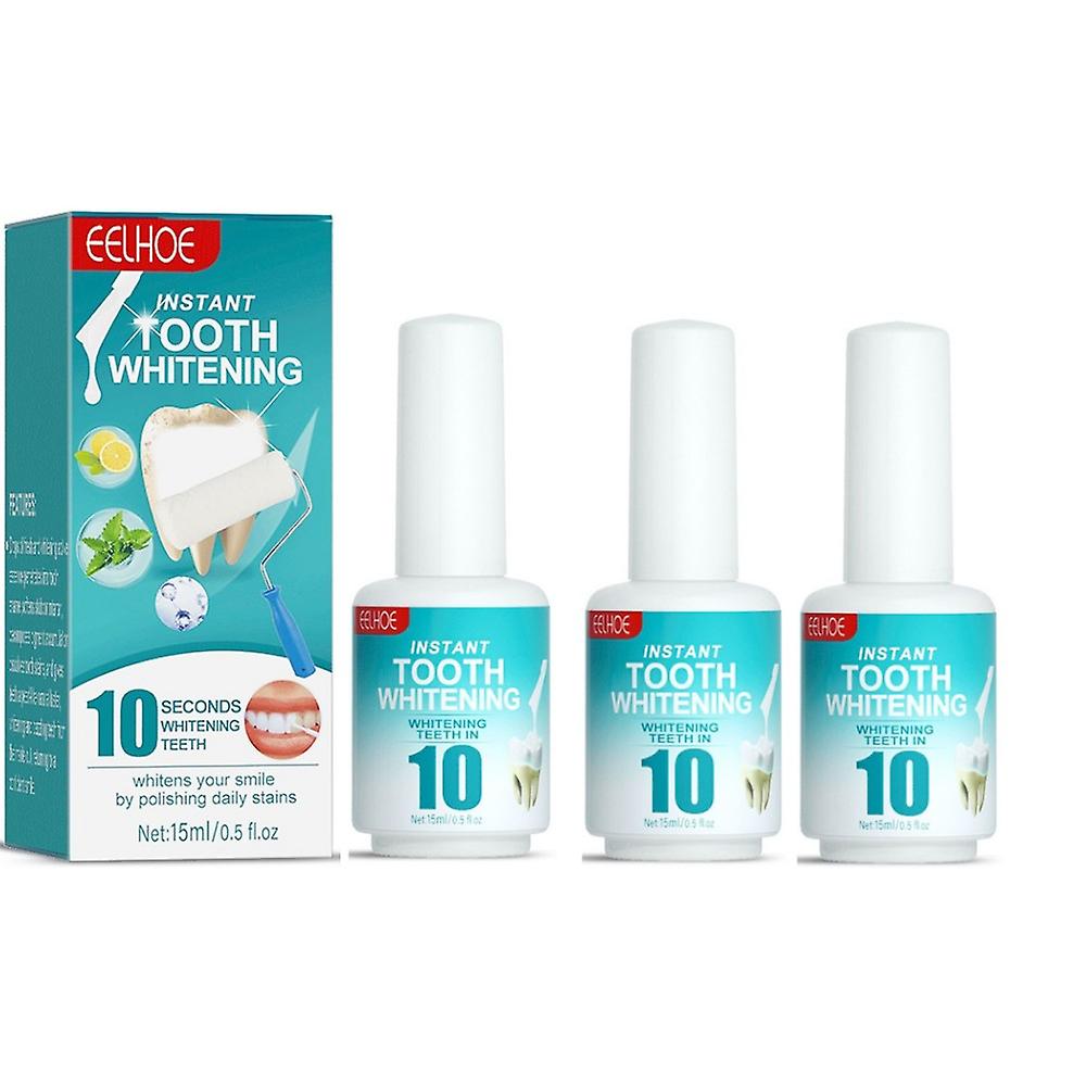 13x 15ml Teeth Whitening Paint, Tooth Polish Uptight White, Instant