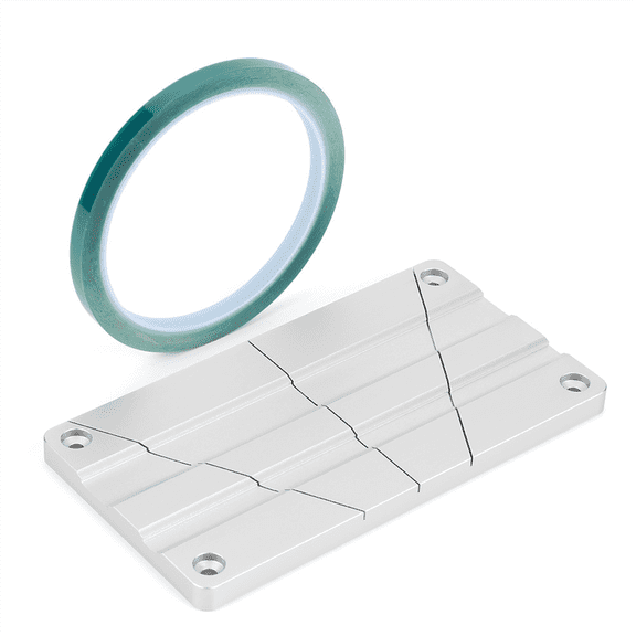 1/4 & 1/2 10 Inch Tape Splicing Set and Leader Tape