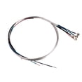 thumbnail image 1 of 1/4 1/2 3/4 4/4 Nickel Silver Wound Violin Strings Set Silver, 1 of 5