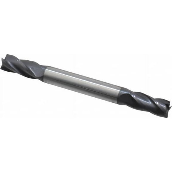 1/4", 1/2" LOC, 1/4" Shank Diam, 2-1/2" OAL, 4 Flute, Solid Carbide Square End Mill