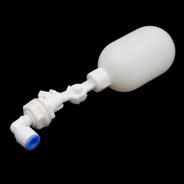 1/4” 1/2” Water Float Valve Shut Off Plastic Adjustable Auto Fill Float