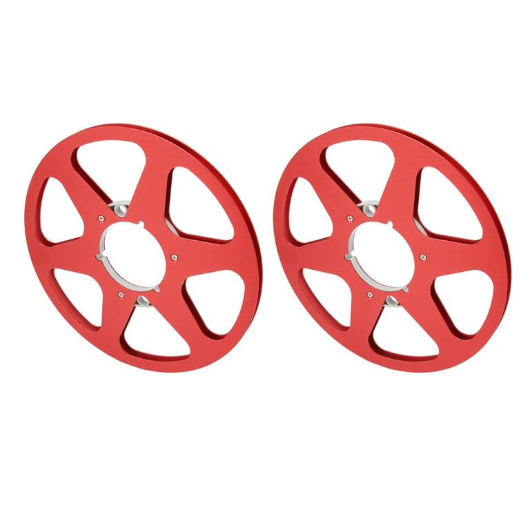 1/4 10 Inch Empty Tape Reel 6 Hole Empty Tape Reel 10 Inch Takeup Reel  Takeup Reel For Nab 1/4 10 Inch Empty Reel 6 Hole Aluminum Alloy Opening  Machine Parts Takeup Reel For Nab 