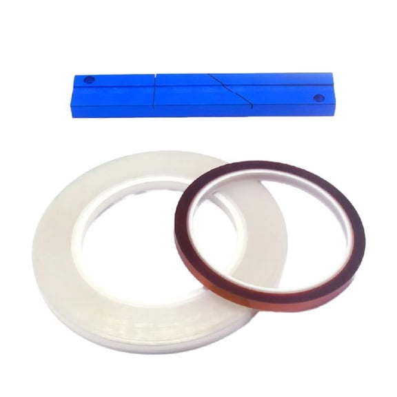 1/4 10Inch Tape Splicing Block Set and Leading Tape Open Reel Splicing Kit