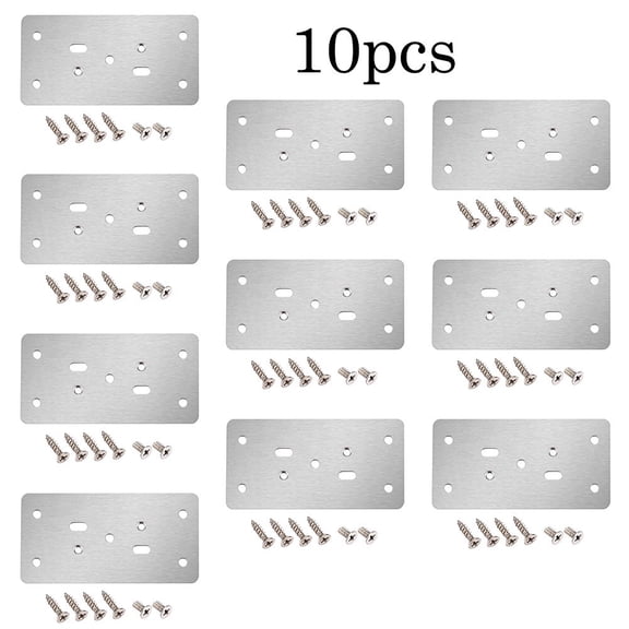 1/4/10Pcs Cabinet Hinge Service Panel Hinge Side Panel Service Kit With Mounting Screws For Securing Hinged Stainless Steel Door