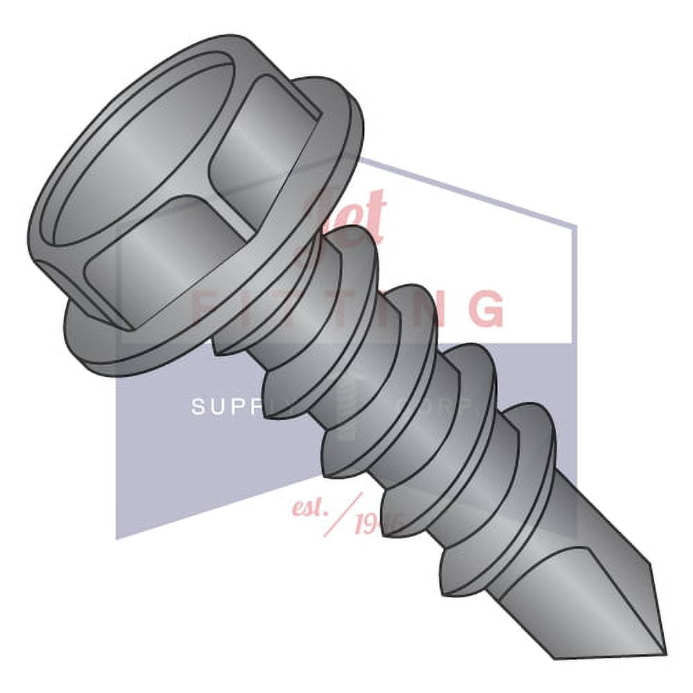 1 4 14 X 3 4 Self Drilling Screws Unslotted Hex Washers Head 410 1-4-14-x-3-4-self-drilling-screws-unslotted-hex-washers-head-410
