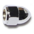 thumbnail image 1 of 1/4"-20 Chrome Plated Grade 2 / A307 Steel Coarse Thread Acorn Cap Nuts, 1 of 1