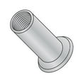 thumbnail image 1 of 1/4-20 (Max Grip .260) Large Flange Blind Threaded Inserts / Aluminum Alloy 5056 / Large Flange / Non-Ribbed (Quantity: 1,000 pcs), 1 of 1