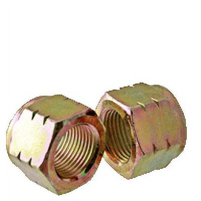 1/4"-20 Nylon Insert Lock Nut, Grade C, Zinc Yellow, (inch) (Quantity: 3500)