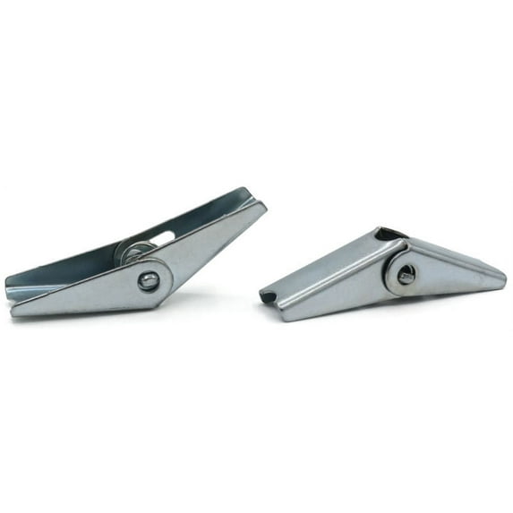1/4-20 Toggle Wings / Steel / Zinc - 100 Piece Carton