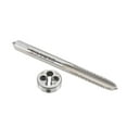 thumbnail image 1 of 1/4"-20 UNC Tap and Die Set, HSS Machine Thread Tap with Round Threading Die Right Hand, 1 of 5