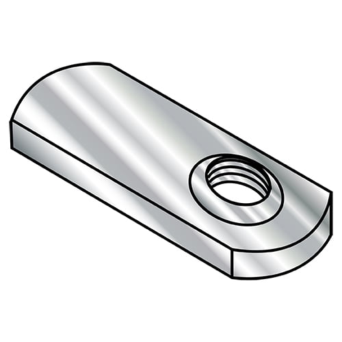 1/4-20 Weld Nuts With .812 Tab Base offset hole 18-8 Stainless (Pack Qty 1,000) BC-14NWS1SS