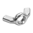 thumbnail image 1 of 1/4"-20 Wing Nuts, Carbon Steel Zinc Plated Hand Twist Tighten Ear Butterfly Nut 30 Pcs, 1 of 2