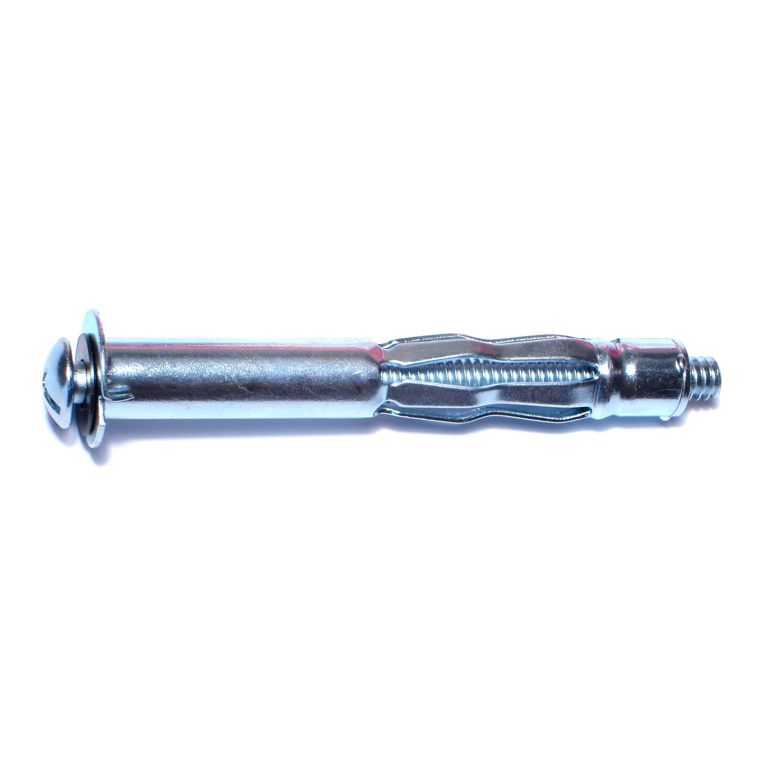 1/4"-20 Zinc Extra Long Pan Head Hollow Wall Anchors HWAS-138 (50 pcs)