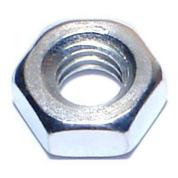 1/4"-20 Zinc Plated Grade 2 Steel Coarse Thread Hex Machine Screw Nuts MSNS-149