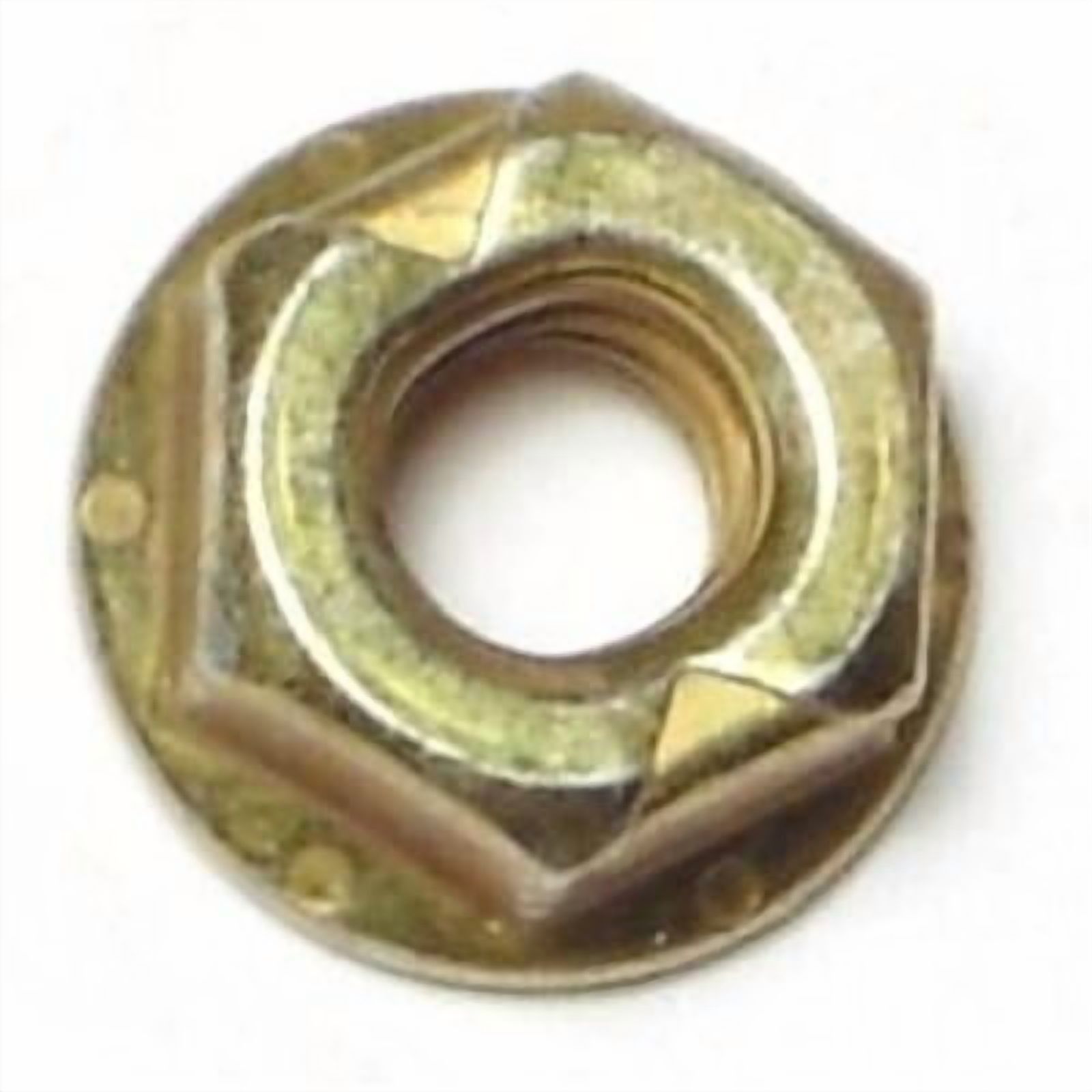 1/4"-20 Zinc Plated Grade 8 Steel Coarse Thread Flange Nuts Bolts (25 pcs.)