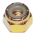 thumbnail image 1 of 1/4"-20 Zinc Plated Grade 8 Steel Coarse Thread Nylon Insert Lock Nuts LNS8-099, 1 of 1