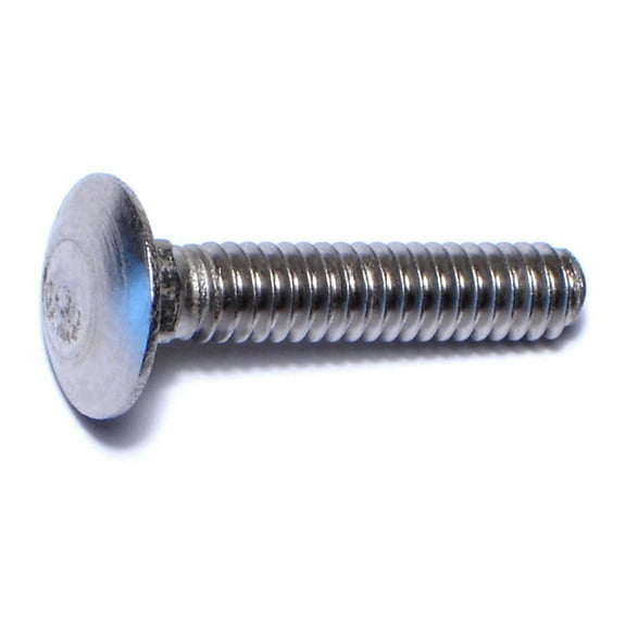 1/4"-20 x 1-1/4" 18-8 Stainless Steel Coarse Thread Carriage Bolts CBSS-115