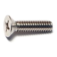 thumbnail image 1 of 1/4"-20 x 1" 18-8 Stainless Steel Coarse Thread Phillips Flat Head Machine Screws, 1 of 1