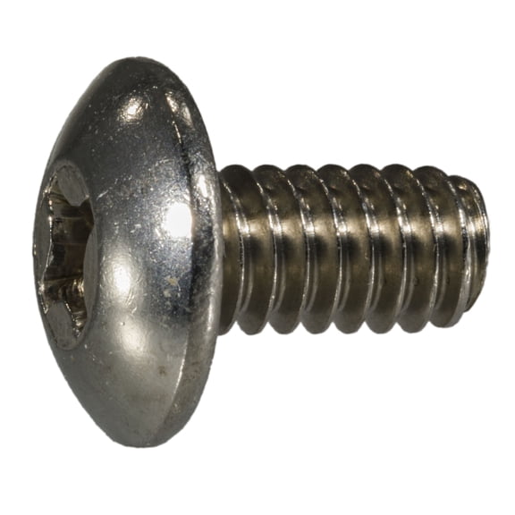 1/4"-20 x 1/2" 18-8 Stainless Phillips Truss Head Machine Screws (10 pcs.)