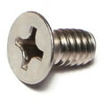 thumbnail image 1 of 1/4"-20 x 1/2" 18-8 Stainless Steel Coarse Thread Phillips Flat Head Machine Screws, 1 of 1