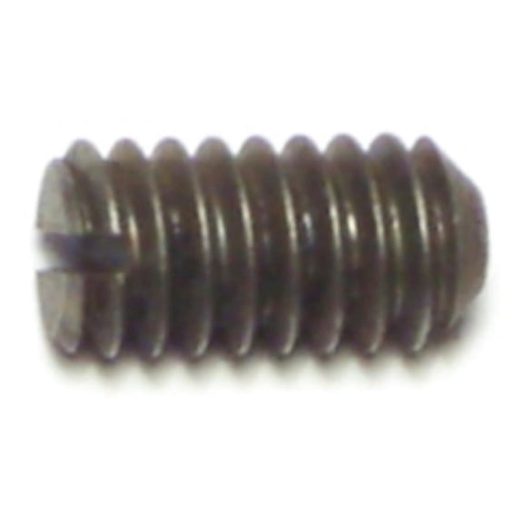 1/4"-20 x 1/2" Slotted Headless Set Screws HSS-124 (20 pcs.)