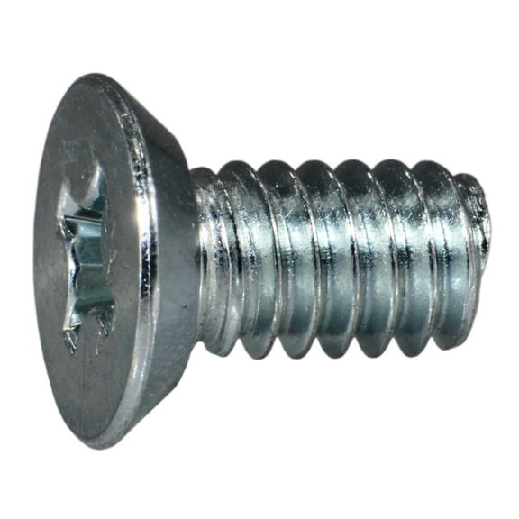 1/4"-20 x 1/2" Zinc Phillips Flat Undercut Head Machine Screws (15 pcs.)