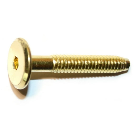 1/4"-20 x 1.57" Brass Joint Connector Bolts (10 pcs.)