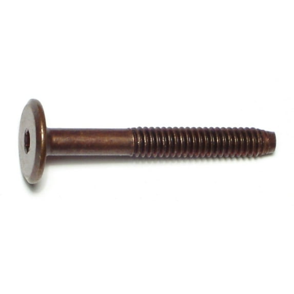 1/4"-20 x 1.97" Steel Bronze Coarse Thread Joint Connector Bolts (16 pcs.)