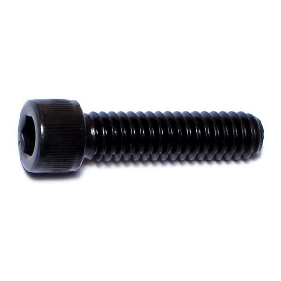 1/4"-20 x 1" Plain Steel Coarse Thread Socket Cap Screws SCSS-204