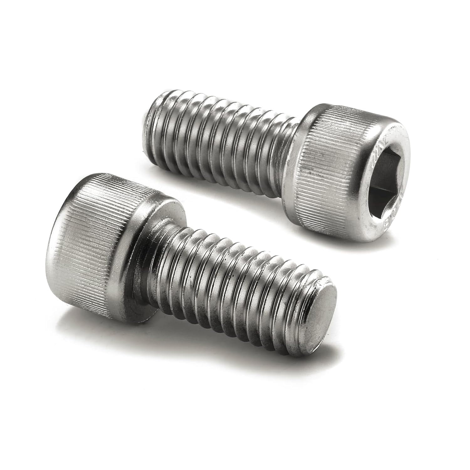 20 Pcs 1/4-20 X 2-1/2" Button Head Socket Cap Screws – 304 Stainless Steel, Allen Hex Drive, Fully Threaded