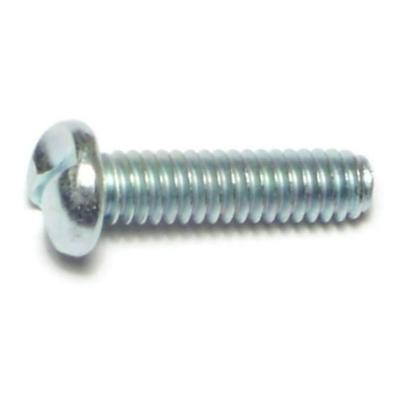 1/4"-20 x 1" Zinc Slotted One-Way Round Head Screws (32 pcs.)