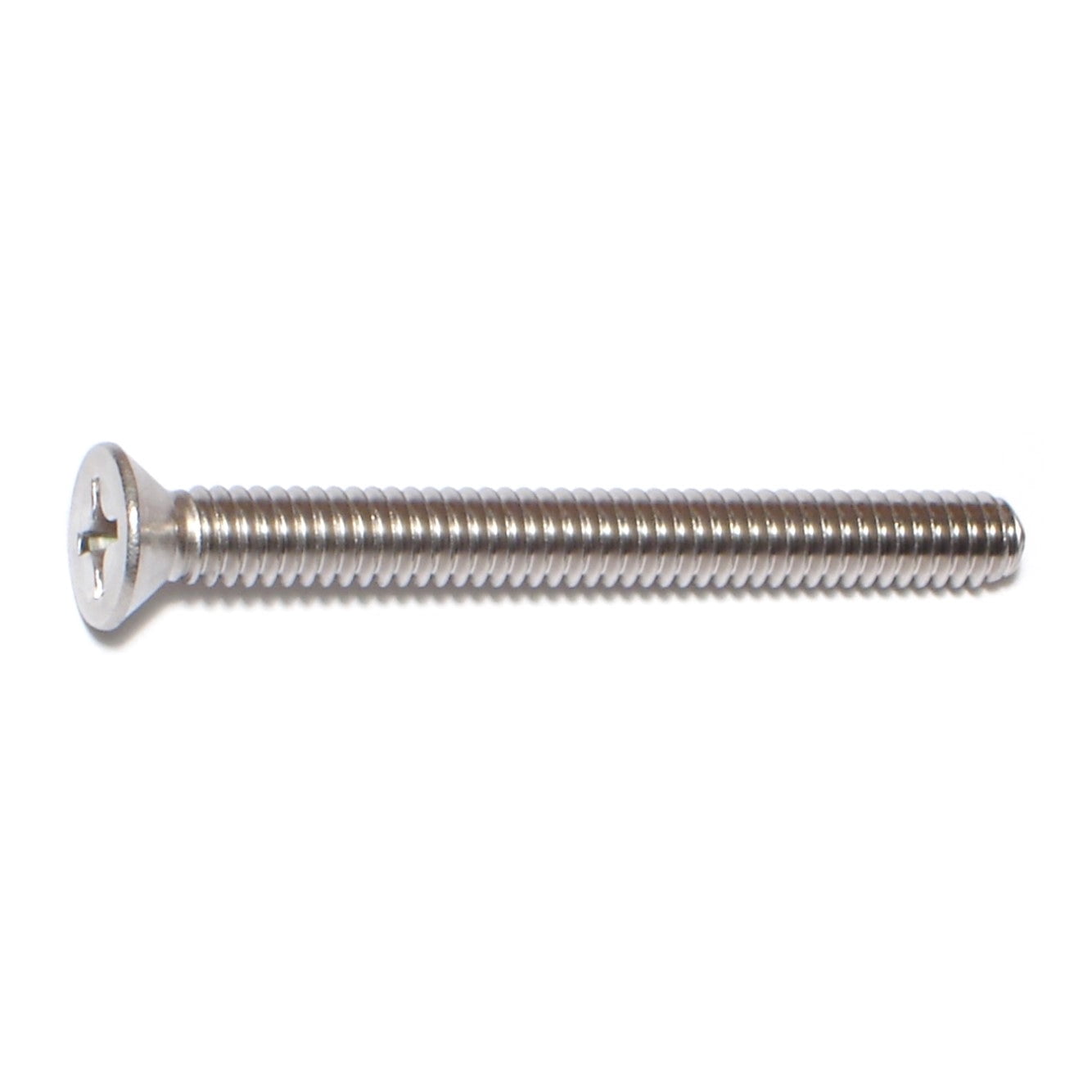 1/4"-20 x 2-1/2" 18-8 Stainless Steel Coarse Thread Phillips Flat Head Machine Screws