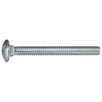 1/4"-20 x 2-1/2" Zinc Plated Grade 5 Steel Coarse Thread Carriage Bolts CBS5-127