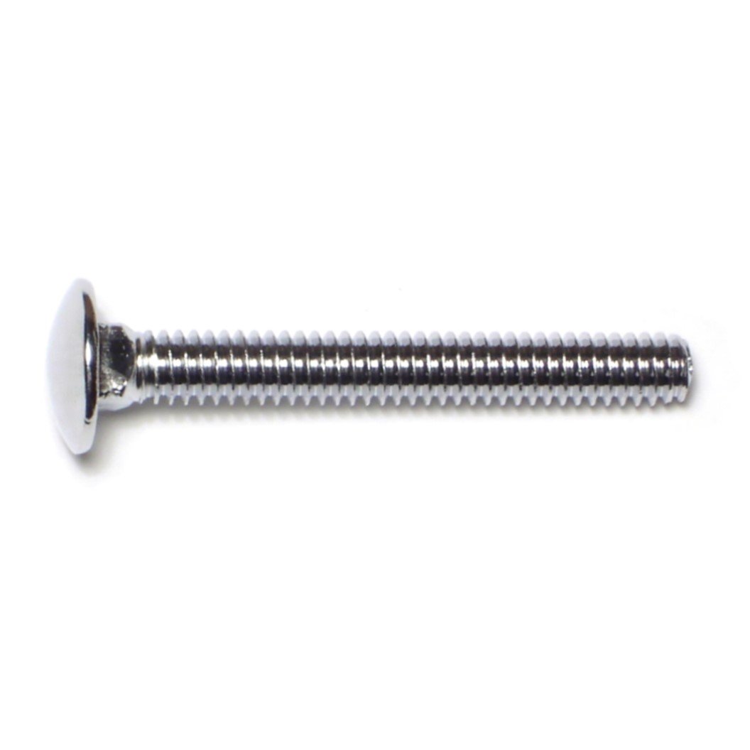 1/4"-20 x 2" Chrome Grade 5 Carriage Head Bumper Bolts CBS5-118 (5 pcs.)