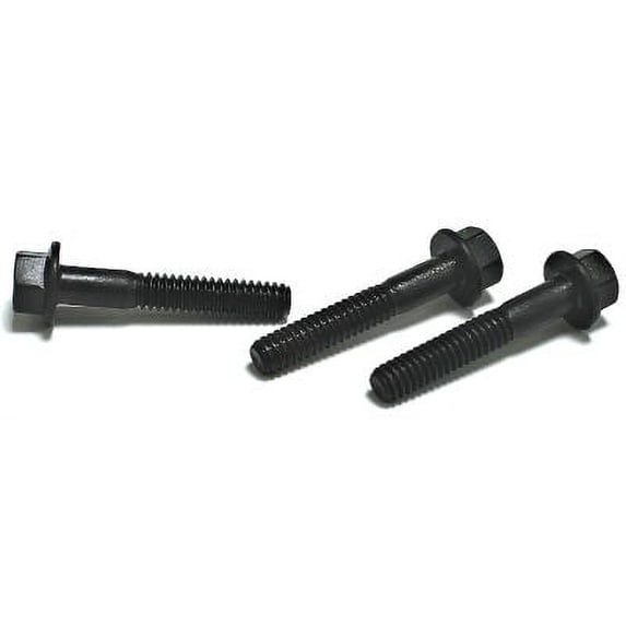 1/4-20 x 2" Hex Flange-Frame Bolts / Grade 8 / Black Phos - 1000 Piece Carton