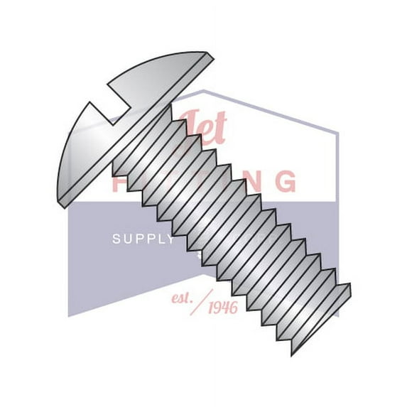 1/4-20 x 2" Machine Screws | Slotted | Truss Head | 18-8 Stainless Steel (Quantity: 500)