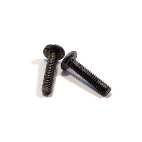 1/4-20 x 2" Weld Screws / Nibs Under Head / Steel / Plain - 1000 Piece Carton