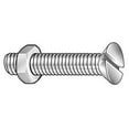 thumbnail image 1 of 1/4"-20 x 2 in Slotted Flat Machine Screw, Zinc Plated Steel, 100 PK(658177-PG), 1 of 1