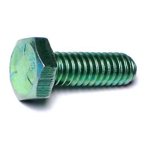 1/4"-20 x 3/4" Green Rinsed Zinc Grade 5 Hex Cap Screws (685 pcs.)